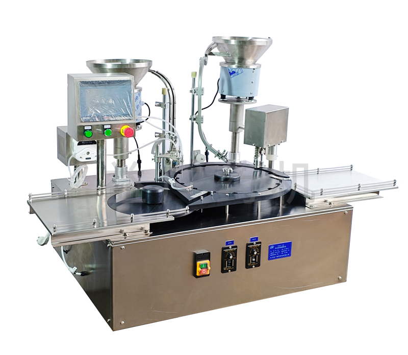 YHGZ-20臺式西林瓶灌裝加塞軋蓋一體機2 YHGZ-20臺式西林瓶灌裝加塞軋蓋一體機2