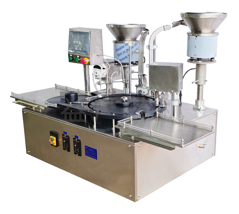 YHGZ-20臺式西林瓶灌裝加塞軋蓋一體機3 YHGZ-20臺式西林瓶灌裝加塞軋蓋一體機3